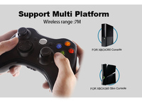 Manette sans fil pour Xbox 360, contrôleur de jeu, télécommande, joystick