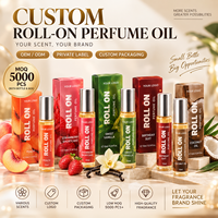 Huile de parfum roll-on de luxe longue durée 10 ml de marque de qualité OEM/logo