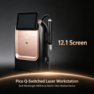 Máquina de belleza láser Nd Yag de picosegundos con accesorios completos para operación profesional en salones de belleza - Product Image 3