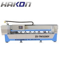 Máquina Biseladora de Bordes de Piedra de Alta Precisión con Calibración Automática, 16.5KW, 380V, Grosor Máximo de 20mm para Mármol y Granito