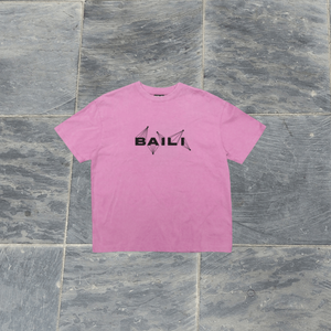 Camiseta Extra Grande Rosa Lavado Estilo Vintage para Hombre |   Camiseta Casual Personalizada con Logotipo Personalizado - Product Image 2