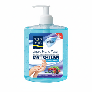AquaVera 500 ml Savon liquide antiseptique à base de SLS pour les mains, antibactérien, pour adultes, lavage à l'eau, certifié ISO 9001 GMP - Product Image 2
