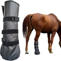 Bottes de trempage personnalisées pour sabots de chevaux, sac de traitement des sabots avec coussinet en EVA, bandages pour jambes, soins équestres en gros pour écuries