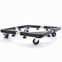 Base de machine à laver réglable et mobile, support robuste pour réfrigérateur avec roues verrouillables, chariot de support pour appareils électroménagers