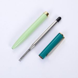 Metal Click <b>Ballpoint</b> <b>Pen</b> Gold Trim Luxury Executive <b>Pen</b> with Custom Logo for Business Office Corporate Gift Wholesale - Product Image 4