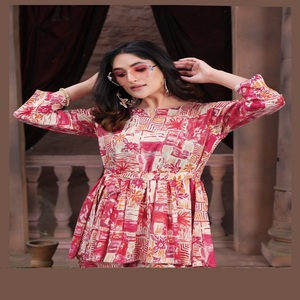 Venta caliente de vestidos de mujer Rayon Co Ord Set de fabricante y proveedor indio - Product Image 1