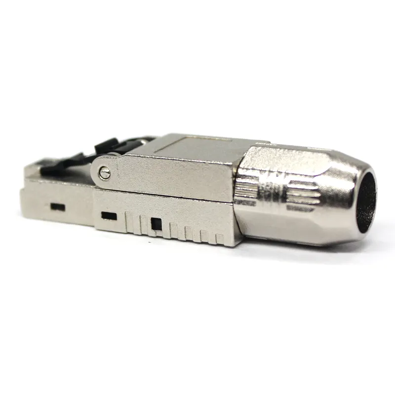 Cat7 cat8 toolless connector rj45 plug modular connector cat8 cable