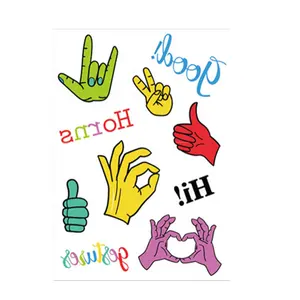 สติกเกอร์รอยสักลายการ์ตูนรูปนางเงือกน้อยคริสตัลรูปผีเสื้อผีเสื้อประกายเพชรรูปนกอินทรีสุดสวยสำหรับเด็ก - Product Image 1