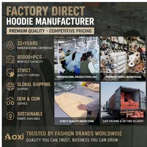 Fabricante de Sudaderas Personalizadas, Algodón Hilado en Anillo, Impresión en Relieve 3D, Sudadera Oversize Estilo Urbano, Servicio de Muestreo Disponible - Product Image 3