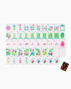 Theme American Mahjong Tiles Set Piece Acrylic Engraved Luxury Set American Mahjong Tiles for Game Nights - Product Image 3