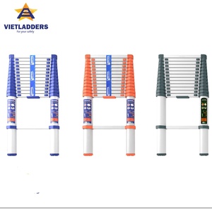 NK-VL38 EN131 3.8m chất lượng cao Hợp kim nhôm Kính thiên văn mở rộng thang 13 bước đơn thẳng công nghiệp công cụ căn hộ - Product Image 1