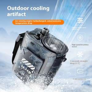 Ventilador Portátil de Cintura 2026 para Camping con USB, Batería Recargable de 6000mAh, Ventilador de Cinturón, Banco de Energía para Exteriores, Ventilador de Trabajo - Product Image 2