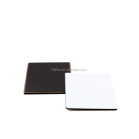 Großhandel Blank MDF Sublimation Kühlschrank Magneten Platz 50mm