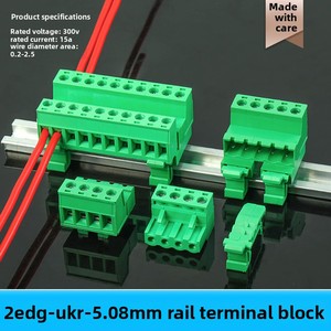 2edg-Ukr 5.08Mm Hàn Miễn Phí Docking Nhanh Chóng Kết Nối Khối Thiết Bị Đầu Cuối Nam Để Nữ Plug-INS Nhanh Chóng Kết Nối Hệ Thống - Product Image 3