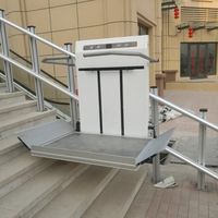 Chaise roulante pour escaliers, légère, capacité de 2 personnes, livraison directe depuis l'usine