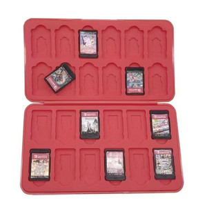 Nintendo <b>Switch</b> Game Cartridge <b>Case</b> 24 In 1 Storage Holder With Protective Cover For Game Cards And Accessories - Product Image 3