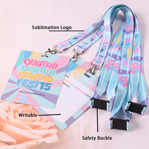 Khuyến mại Quà Tặng biểu tượng tùy chỉnh huy hiệu Reel ID chủ thẻ Keychain cổ dây buộc - Product Image 4