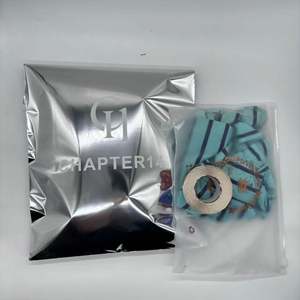 Sac d'expédition en argent avec logo personnalisé pour l'expédition, sac d'expédition en polyéthylène, sac d'expédition en feuille métallique - Product Image 2