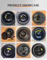 Neumático de Repuesto de Acero de 18x4 Pulgadas, Compacto y Ahorrador de Espacio, para Tesla Model 3 y Model Y, Kit de Emergencia para Carretera