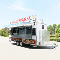 Kebabs – remorque alimentaire, camion alimentaire Mobile avec cuisine complète, à vendre