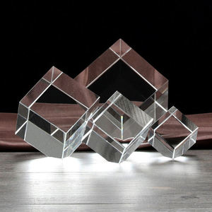 Bloc de cristal K9 transparent industriel pour gravure de logo personnalisé, base de récompense - Product Image 6