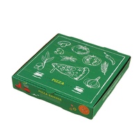 Boîte à pizza en carton ondulé personnalisée, imprimée sur mesure, 8, 10, 12, 16 pouces, réutilisable, emballage personnalisé, boîte à pizza pas chère