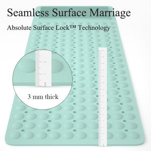 Thiết kế mới không trượt massage PVC Phong Cách Mỹ Dot Pattern máy có thể giặt thân thiện với môi bồn tắm vòi sen <span class=keywords><strong>Mat</strong></span> - Product Image 5