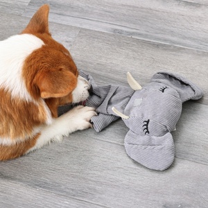 Jouet de puzzle à mâcher en peluche interactif en forme d'éléphant pour dressage de chien jouet à renifler personnalisé pour chien - Product Image 6