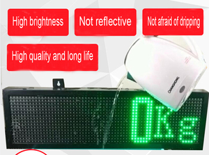 PW Series <b>ABS</b> LED Display for Truck & Axle Scales-OEM/ODM Customizable Weighing Scale Indicator External Display - Product Image 4