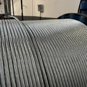 Baixo Preço 1/4 7/2.03mm Guy Strand Fio De Aço Galvanizado Cabo Mensageiro - Product Image 3