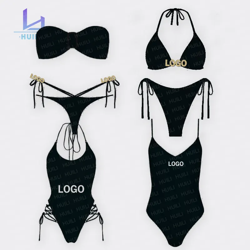 Wholesale New Fashion Mesh One Piece Swimsuit Swimwear Women 1-Piece Swimming Suit Beachwear Ruffle Plus Size Swim Wear