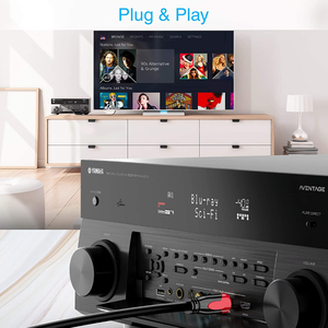 Câbles audio numériques portables en gros, <span class=keywords><strong>cordon</strong></span> <span class=keywords><strong>coaxial</strong></span> à fibre optique, plaqué or 24 carats, multicanal, haut-parleurs non compressés - Product Image 4