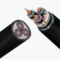 YJV22 8,7/15kV Stahlband-Armiertes Stromkabel XLPE-Isoliertes Kupferkabel für Unterirdische Direktverlegung