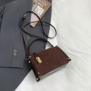 Retro Handbag Women Simple Style Fashion Casual One-Shoulder Cross-Body Small Chain <b>Square</b> Bag - Product Image 2