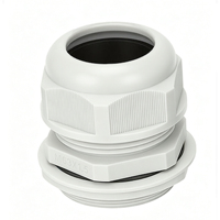 Presse-étoupes étanches de haute qualité M8 M16 PG7 M20 M25 Blanc/Gris Noir Nylon