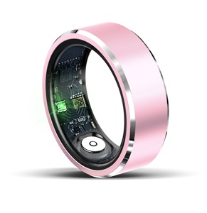 Anneau intelligent de santé ultra-fin pour femmes, style HR05, étanche 5ATM avec boîtier en céramique, contrôle gestuel, suivi d'activité physique - Product Image 2