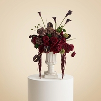Vente flash - Boule de fleurs artificielles 60 cm - Boule de fleurs d'hortensia pour décoration de mariage