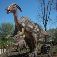 Rekabetçi fiyat canlı dinozor modeli robotik büyük boy Animatronics Dinos