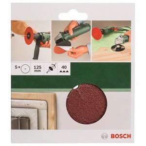 BOSCH - 2609256B48 Jeu de feuilles abrasives pour foret 125mm - EAN 3165140616942 ABRASIVES ABRASIVE PAPERS - Product Image 2