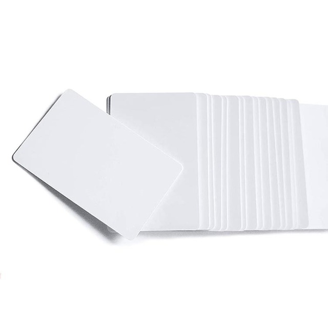 Factory Custom Premium Printable Sublimation Inkjet RFID 13.56 MHz PVC Access Control NFC Card for ID Badge