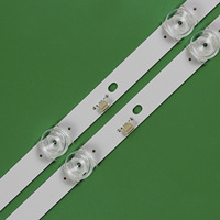 Bande lumineuse LED pour téléviseur LCD XS-1745 RF-BS400011SE30-0801 A1 pour Hyundai H-LED40ES5004 40W5
