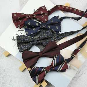 Men Groom Wedding Bow Neck <b>Tie</b> Strap Best Man Wine Red Coffee Color Wedding Suit Shirt Dress Bow Neck <b>Tie</b> for Men - Product Image 3