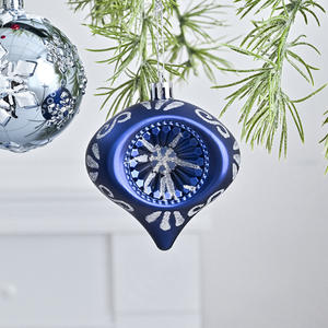 Adorno Navideño de 8 cm, 16 Piezas, Bola de Navidad Galvanizada, Bola de Decoración Navideña Pintada a Mano, Árbol de Navidad - Product Image 3