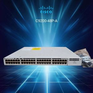 Nouveau Commutateur Cisco C9200-48P-A Série 48 Ports PoE+ avec 4 Ports SFP Gigabit Uplink – Commutateurs Cisco PoE Catalyst C9200-48P-A - Product Image 2
