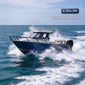 Bateau de pêche en cabine offshore en aluminium entièrement soudé G2 625 21 pieds 6,25 m, yacht de luxe sportif rapide - Product Image 1