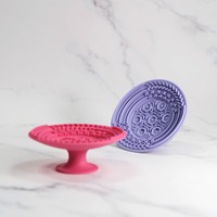 Gobelet de nettoyage pour pinceaux de maquillage en silicone personnalisé ACC-056 FCA, lot en vrac, fabriqué en Chine