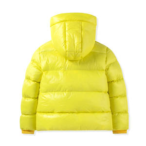 Vente d'usine - Veste d'hiver pour petit garçon, imperméable, coupe-vent, écologique, avec fermeture éclair, vêtements thermiques décontractés pour bébé, logo personnalisé - Product Image 2