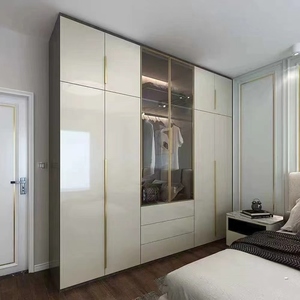 <span class=keywords><strong>Armoire</strong></span> <span class=keywords><strong>en</strong></span> aluminium nid d'abeille personnalisable : rangement moderne et durable pour grande chambre, écologique et peu encombrante - Product Image 3