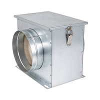 Boîte de filtration HVAC haute efficacité avec filtre HEPA et filtre à charbon actif pour la filtration de l'air des salles blanches