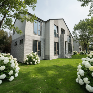 Casa Prefabricada de Estructura de Acero Ligero de Diseño Moderno, Construcción Rápida, Hermosa Apariencia - Product Image 1